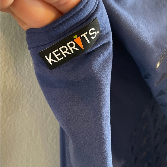 NWOT Kerrits Ice-Fil Fullseat Tech Riding Tights in Navy Size Small - Picture 7 of 8